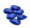 Lapis Lazuli Gemstone: Blue Long Pear Shape Cabochons, Custom Sizes