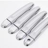 Decoration Door Bowl Handle Cover For Nissan Note E12 Nissan Versa Tiida 2012-2018 Nissan March Micra 2010-2015 Chrome Silver