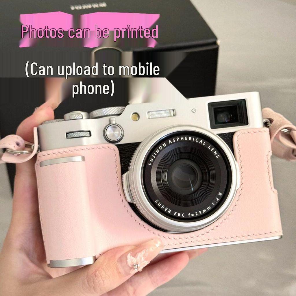 Pixel Retro Dual-Lens Cute Digital Camera with Beauty Filter - 9600W for School Students, Polaroid Photography, and Gift.