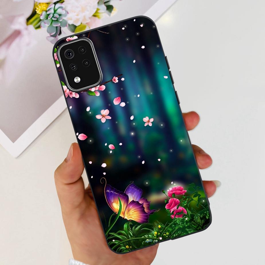 For LG K42 Case LM-K420 LMK420H Cute Fashion Painted Cover Soft Silicone Phone Case For LG K42 K 42 LGK42 Back Cover 6.6'' Coque