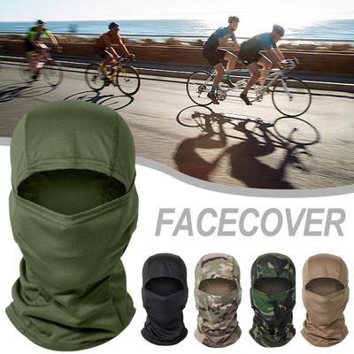 Taktik Balaclava Askeri Tam Yüz Maskesi Rüzgar Geçirmez Güneş Koruması Anti-UV Açık Hava Avcılık Yürüyüş Ordu Eşarp Yüz Örtüsü