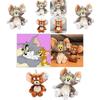 Jerry Plush Toy Cat Mouse Tom Cat Doll Stuffed Animal Children's Gift Rat Year Mascot