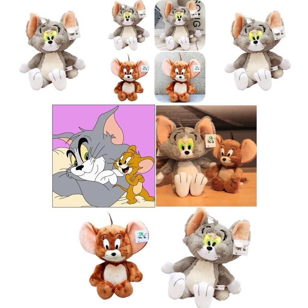 Jerry Plush Toy Cat Mouse Tom Cat Doll Stuffed Animal Children's Gift Rat Year Mascot