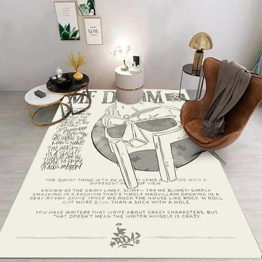 

MF DOOM Album Carpet Mat Rug - Hip Hop Art Design Home Decoration Soft Floor Mat for Living Room Carpets for Living Room 50x80cm