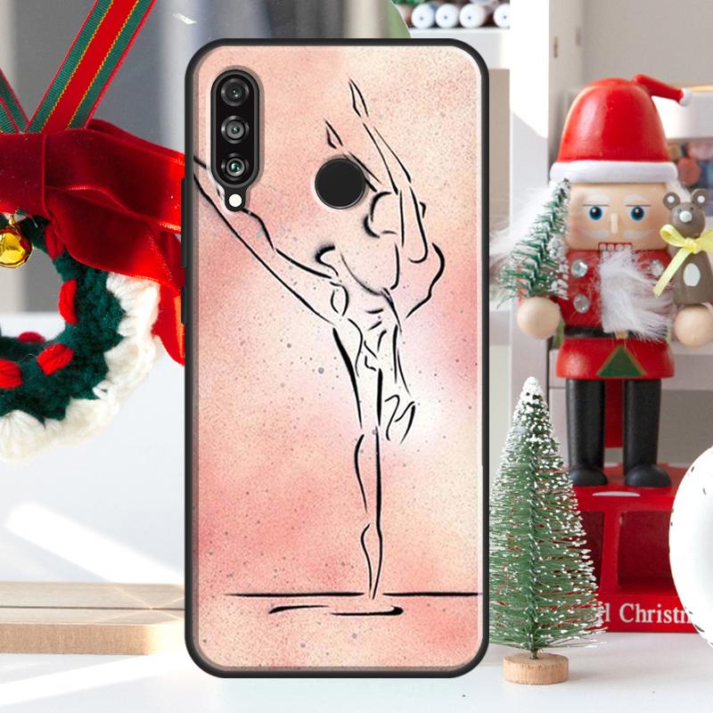 Ballerina Ballet Dance Girl For Huawei Nova Y73 Y60 Y70 Y90 Y72 Y61 Y91 7i 8i 11i 12i 12s 9 10 SE P20 P30 P40 Lite Case