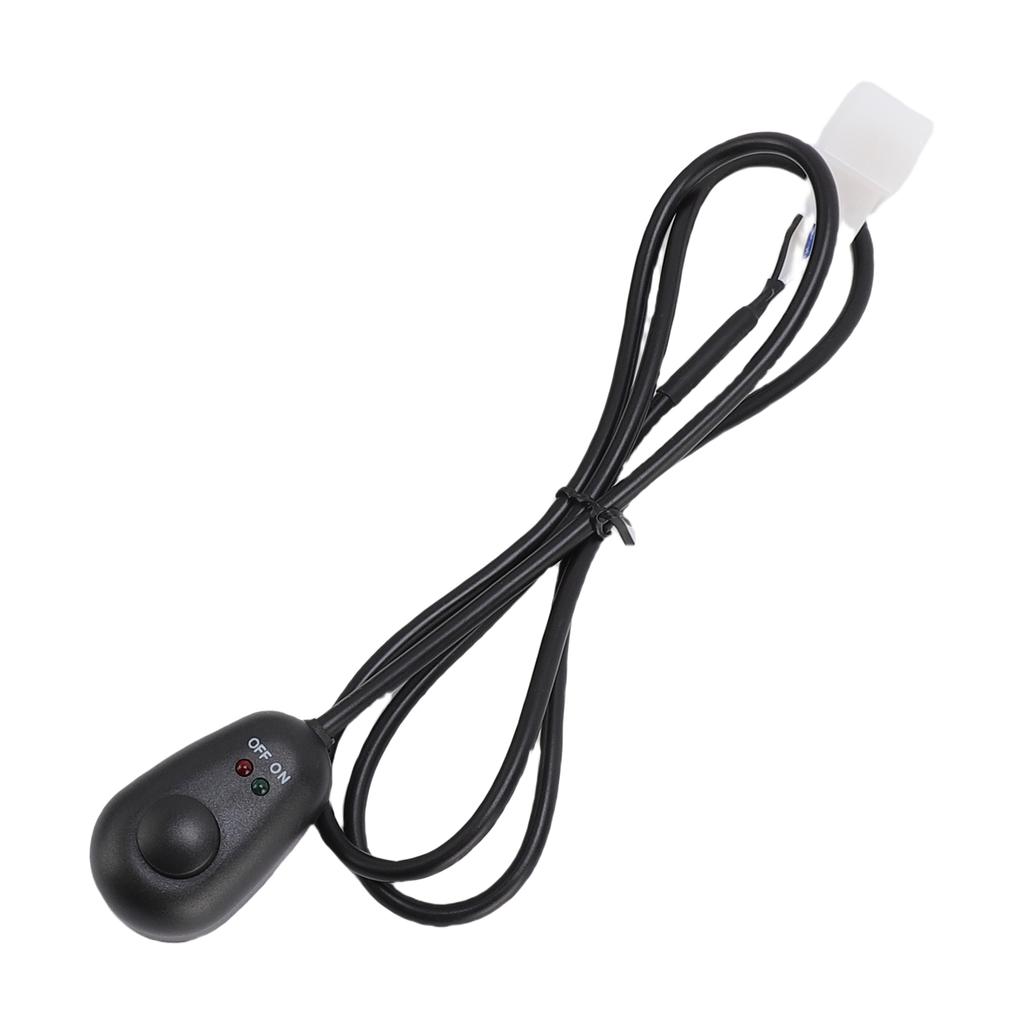 LED Light Bar Wiring Harness Kit 12V, 14AWG with On Off Switch, Relay and Fuse for LED Fog Lights, Driving Lights, ATV,