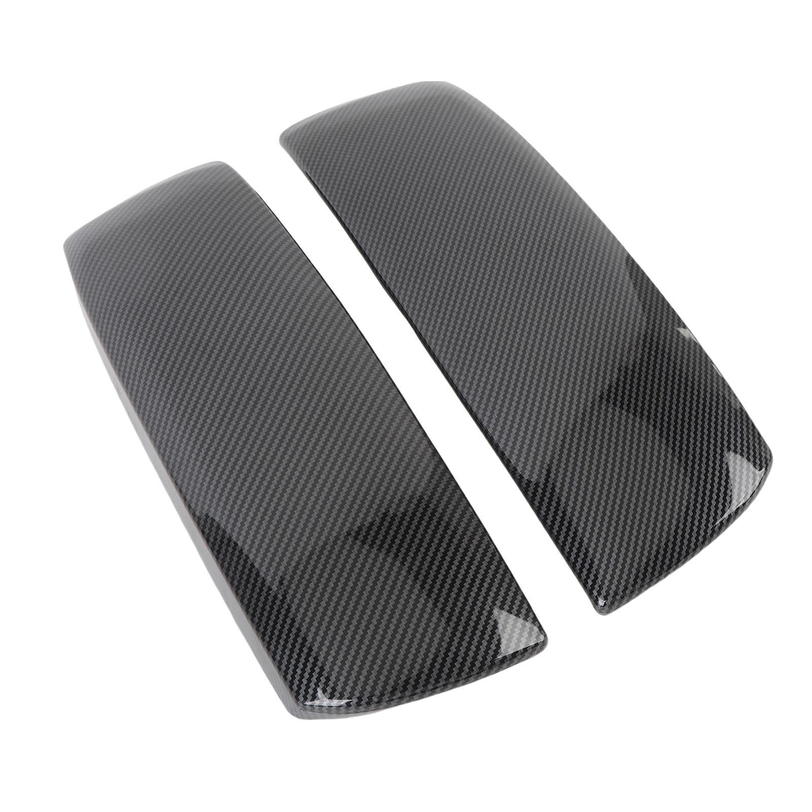 

Крышка ящика для хранения в центральной консоли, отделка из углеродного волокна, защитный модный вид, замена