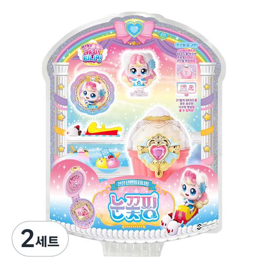 

Catch Tiniping Sweet and Sour Snowflake Figure Set, Set of 2, a popular character in Korea