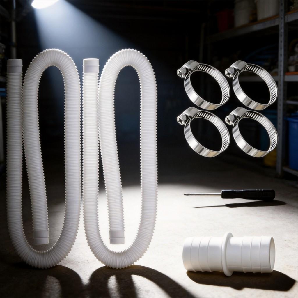 Mangueira para Piscina Intex 32mm Material PE Tubo de Reposição Para Circulação de Água da Piscina