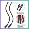 Women's Ancient Style Double Bun Braided Wig Hair Accessory