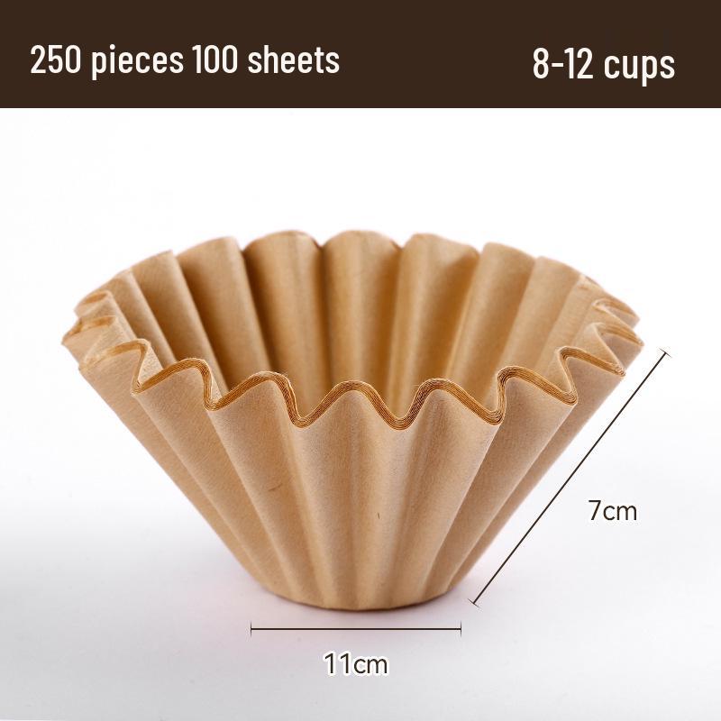 Origami Drip Coffee Filter Paper for Pour-Over Coffee Makers