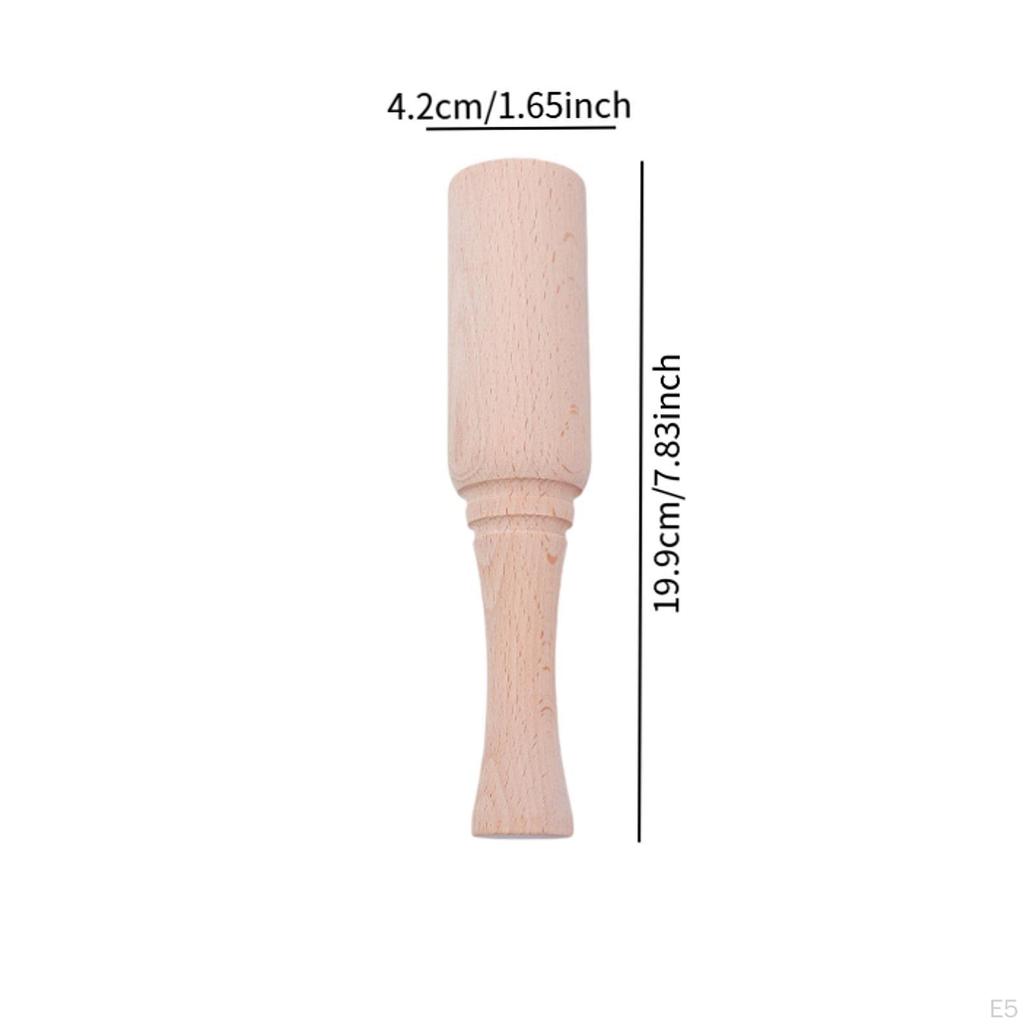 Ergonomic Wooden Hand Hammer with Handle for Wood Carving, Nut Splitting And Leatherwork.