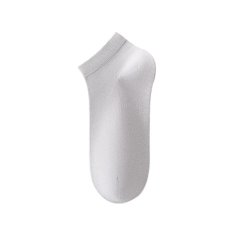 Men's Summer Thin Sports Breathable Pure Cotton Sweat Absorption Odor Prevention Antibacterial Odor Absorption Sweat Socks