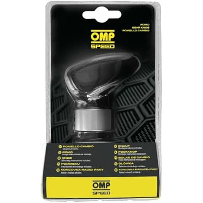 Hlava řadicí páky - OMP - OMPS18260012 - Černá - Univerzální - 15x10x25 cm