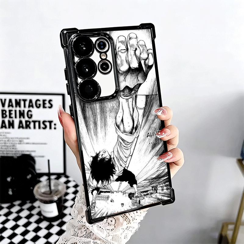 Ultimate Perspective Anime Soft Phone Case For Samsung Galaxy S26 Ultra S25 Edge S24 FE S23 Plus S22 S21 + S20 Plating Anti-Fall