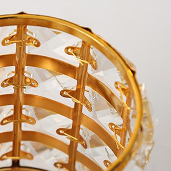 Rhinestone Pen Holder for Desk Elegant Clear Desktop Organizer for Pens Makeup Brushes Kitchen Utensils Modern Office Accessories