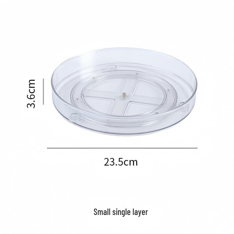 Multi-Functional Non-Slip Rotating Storage Rack for Kitchen & Cosmetics