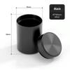 Luftdichte Geruchsdichte Teedose aus Aluminiumlegierung Mini Kräuter Vorratsbehälter Tragbarer Kaffee Aufbewahrungsbehälter Auslaufsichere Teedose