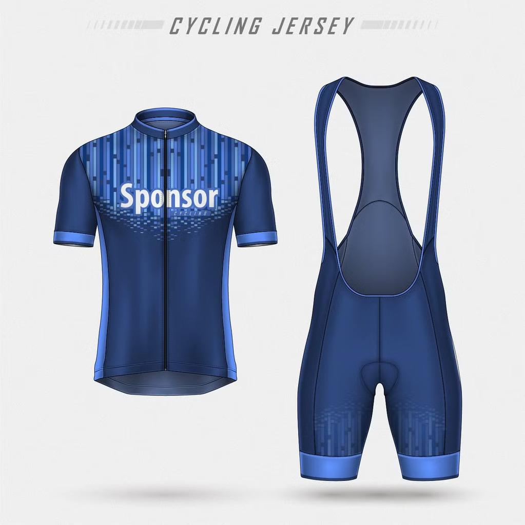 Price Customized Road Cycling Quick Dry Breathable Active Stretch 100% Polyester Bike Clothes Cycling Jersey Pad