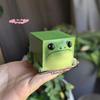 S-1/2Pcs Cute Ugly Frog Statue Ornaments Cartoon Resin Ornament Desktop Decoration Home Decor Funny Creative Crafts Gifts