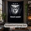 Wandbehang Benfica FC Druck Benutzerdefinierter Name Text Wandbehang Heimdekoration