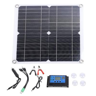 Panel słoneczny 12W 12V Wodoodporny Krzem monokrystaliczny Przenośny panel słoneczny na kemping