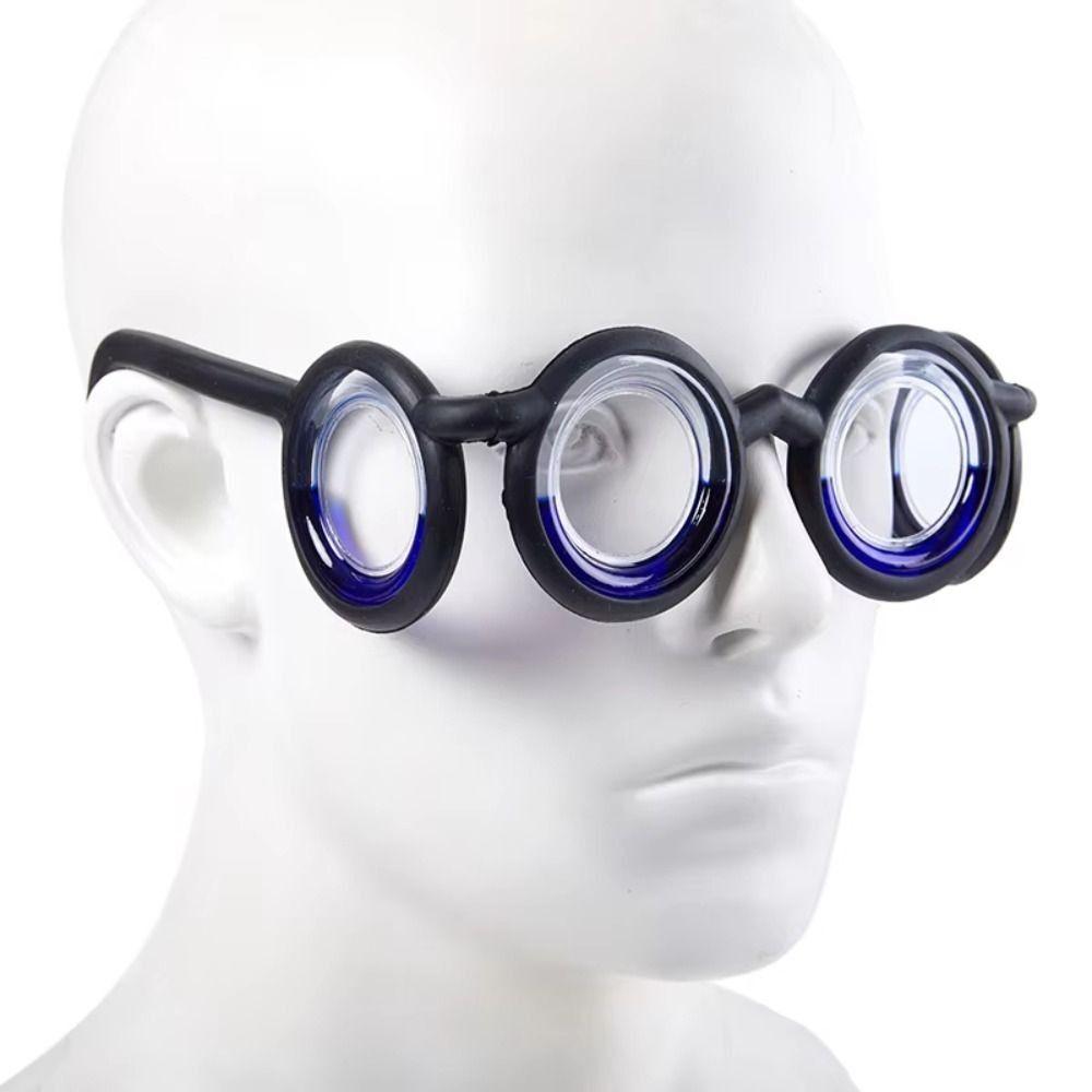 Portable Motion Sickness Glasses Anti-Sickness Lensless Anti-Vertigo Glasses Lightweight with Liquid Ring Anti-Dizziness Eyewear