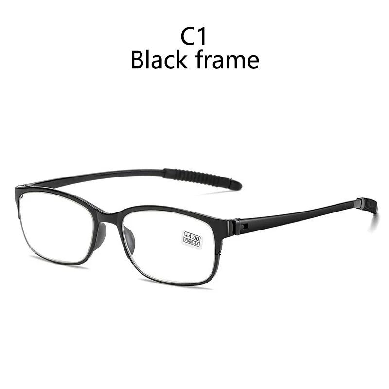 

Unbreakable Cheap Reading Glasses Men TR90 ultra-light Resin Presbyopic Magnifier Women Frame Eyeglasses Diopter +1.0 4.0 +100