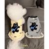 Pet puppy dog clothes anti-hair loss spring and autumn thin Pomeranian bear teddy Yorkshire small dog splicing vest