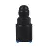6AN AN6 Fuel Adapter Fitting To 5 16 GM Quick Connect LS W Clip Female BLACK