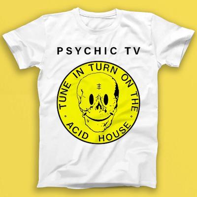 Psychic TV Tekno Acid Beat Punk Rock New Wave Music Gift Tee Tshirt 2097