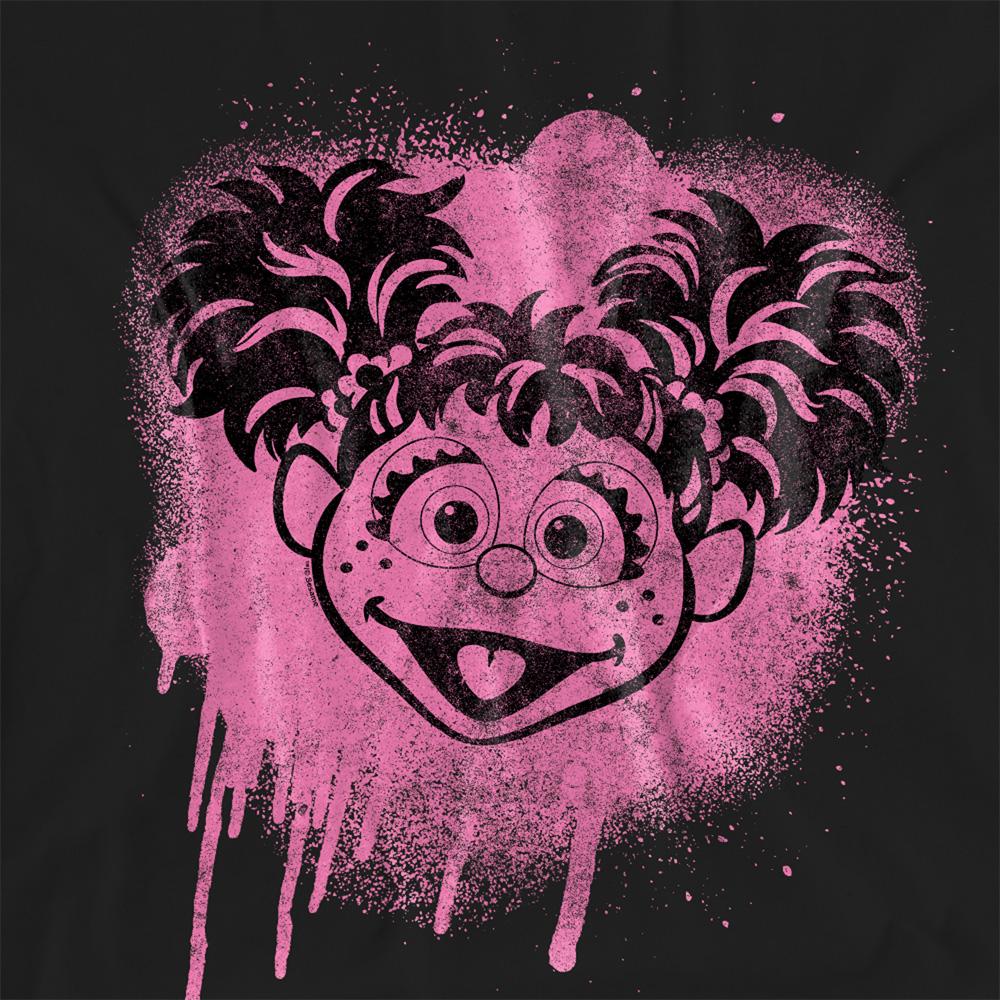 Sesame Street Womens/Ladies Spray Face Abby Cadabby Graffiti T-Shirt