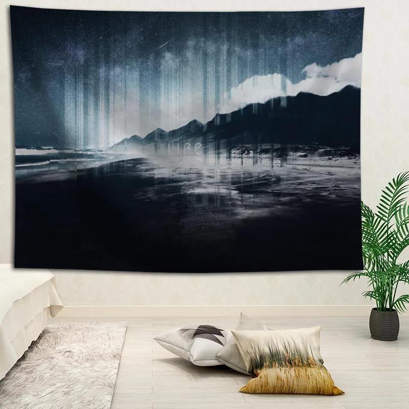 Custom High Quality Artistic Landhanging Tapestry Home Party Decoration Tapestries Photo Background Cloth Table Cloth Wall Tapes