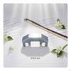 Metal Violin Mute Preserves Tone Bridge for Apartments, Violinists