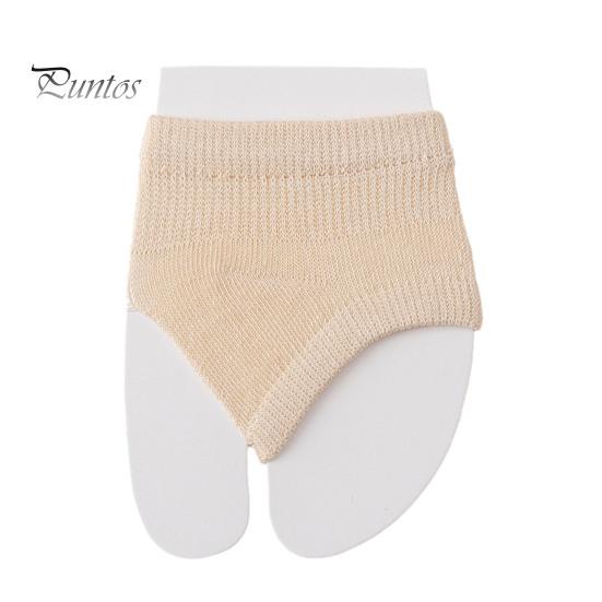 Solid Color Foot Covers Women Flip-Flop Socks, Cotton Open Toe Half Flip Flop Socks Thongs Liner for Flops Clogs Slides Seamless Fit