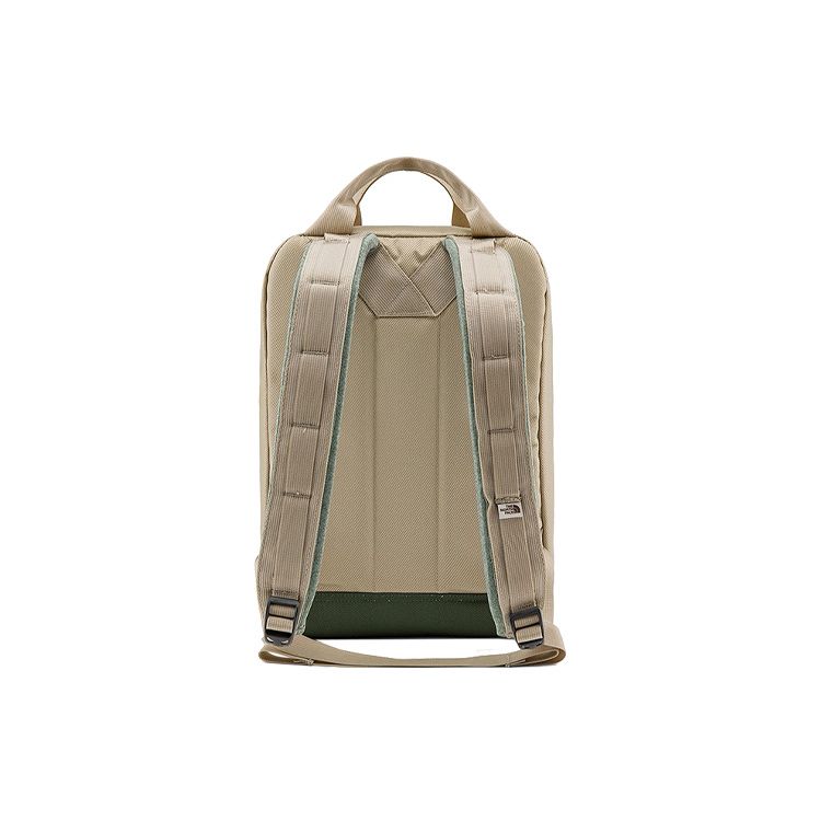 The North Face 14.5L Tote Pack Lightweight Comfortable Student Backpack Outdoor Bag Unisex backpack Khaki NF0A3KYY-1Q2