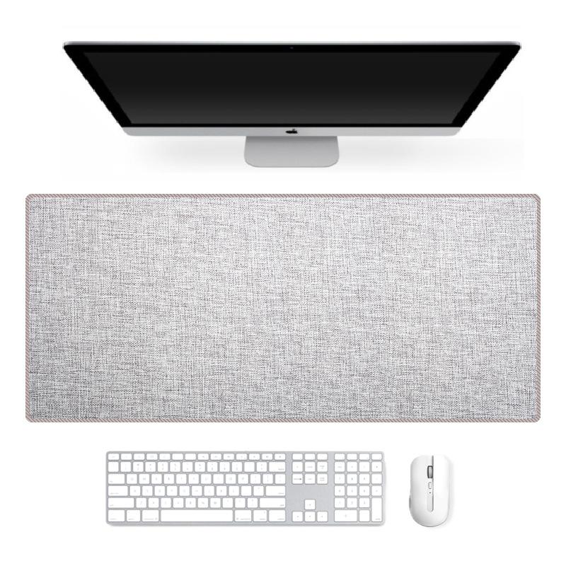 Gaming Mouse Pad Cotton and Linen Rubber XXL Mouse Mat Large Desk Mat Gaming PC Desk Mat Keyboard Pad Computer Desk Pad