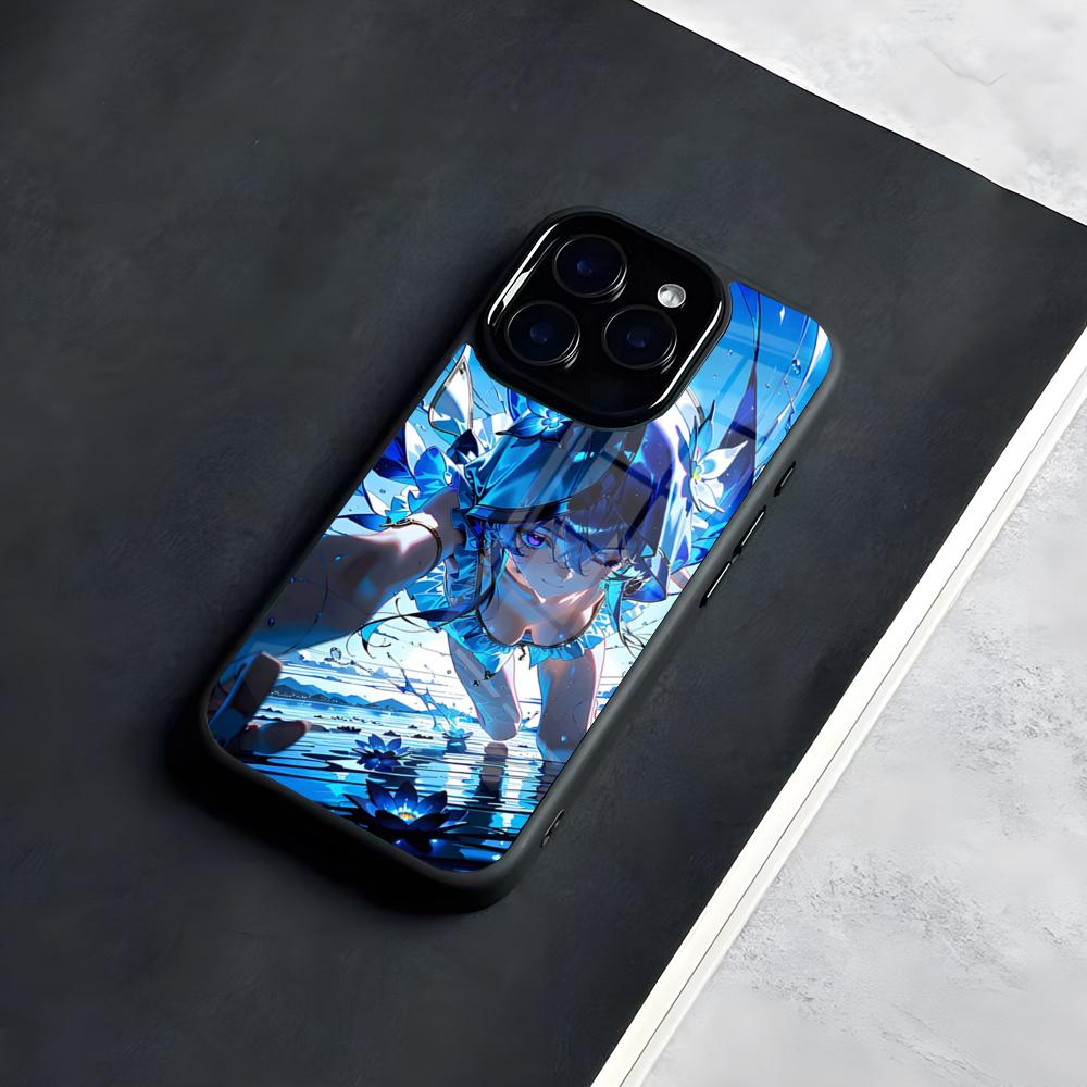 

Shorekeeper Phone Case For IPhone 17 Pro Max 16 15 14 13 11 Pro Max Plus Glass Phone Case iPhone 14 Pro