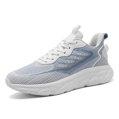 Scarpe da corsa casual da uomo alla moda, scarpe sportive comode, traspiranti, leggere, antiscivolo, taglia grande, scarpe per camminare primavera e autunno