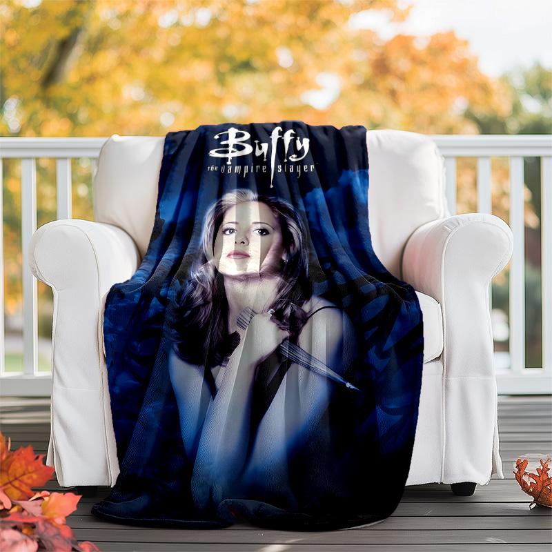 Buffy the Vampire Slayer1 Printed Throw Blanket—lightweight,soft,warm;versatile Blanket for All Seasons—perfect As &air-conditioning Throw,nap Blanket