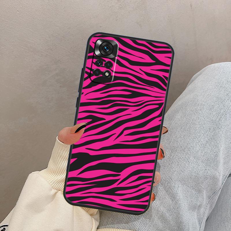 Zebra Skin For Xiaomi Redmi Note 14 10 11 12 13 15 Pro Plus Case Cover For Redmi 15 15C 14C 10C 12C 13C
