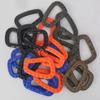 1/5pcs Tactical Backpack Buckle Fast Tactical Carabiner Plastic Hook D Shape Mosqueton EDC Gear for Outdoor Camping Accessories