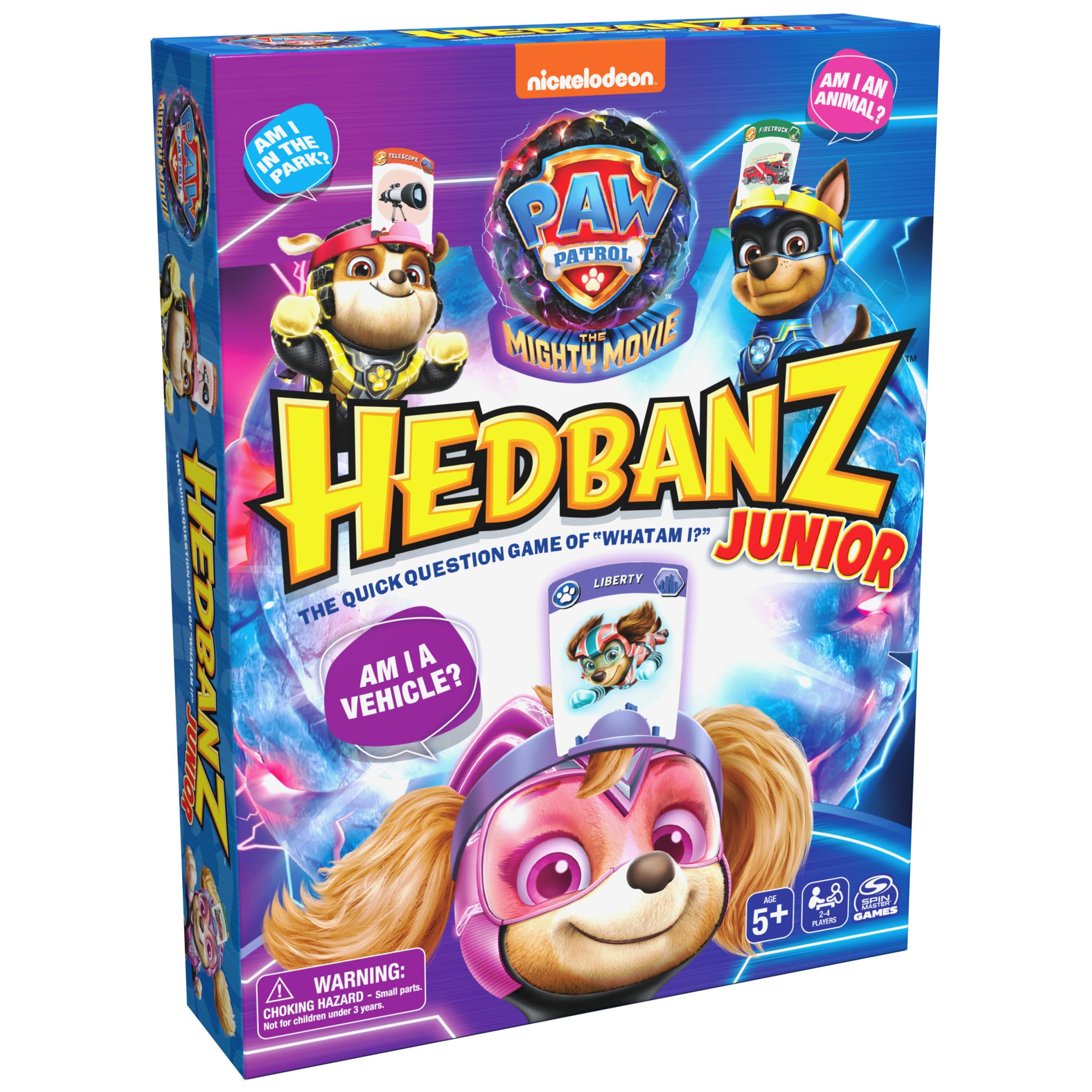 

Hedbanz Junior PAW Patrol Paw Patrol The Mighty Movie Game Игра