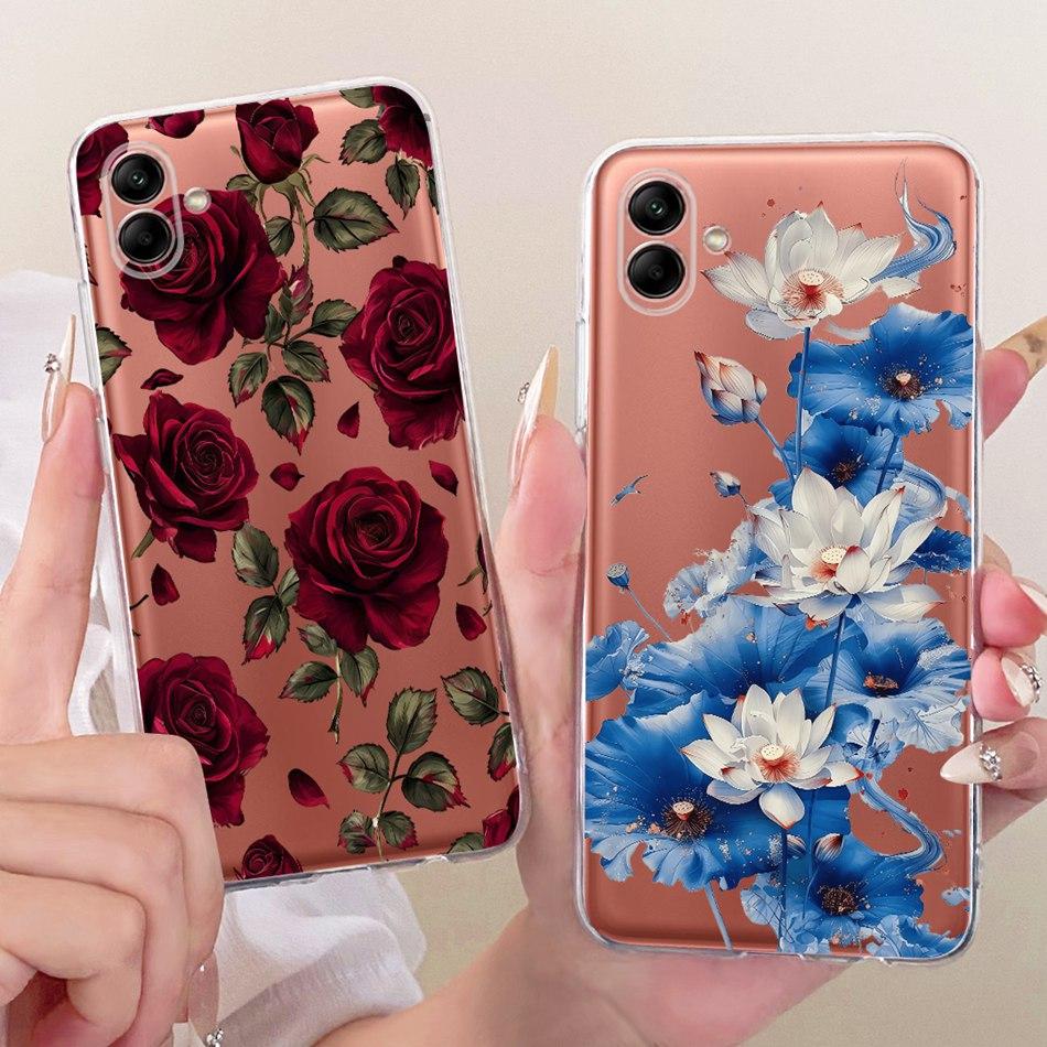 For Samsung Galaxy A04 A04e A042F A045F New Simple Style Phone Case For Samsung A04 A04e Transparent TPU Soft Silicone Cases