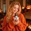 Halloween Ghost Pumpkin Statue Figurine Holiday Decoration for Indoor Outdoor Tabletop Display Ornament Sculpture