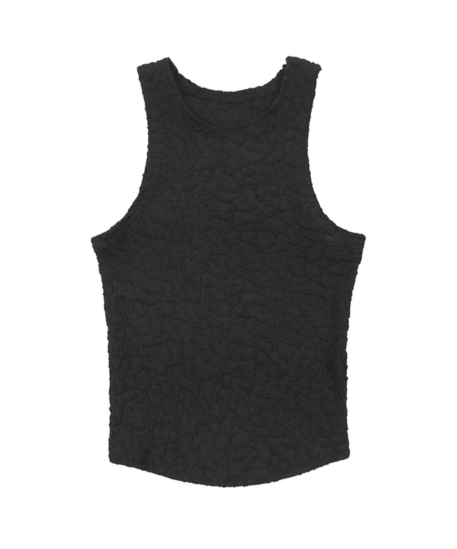 Holy Number Seven Essential Dancer Crop Tank Top Black Free