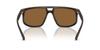 Armani Exchange Sunglasses Matte Brown Gradient Brown 58mm 83917358 0AX4161SU [ARMANI EXCHANGE]