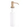 Beige Liquid Soap Dispenser, For Countertop Mounting