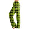 Women's Christmas Pajama Pants Loose Fit Casual Printed Patchwork Bottoms