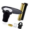 Tub Drain Rough in Kit with Brass and ABS Pipes Drainage Bottom Plate and Adapter Set for